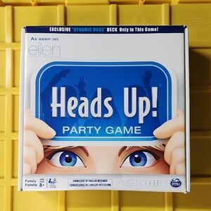 Heads Up! Party Game by Ellen - Blue and White